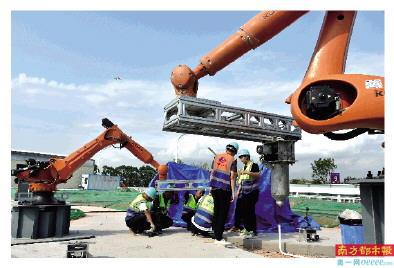 國內(nèi)首個3D打印景觀廣場落地大空港(圖1)